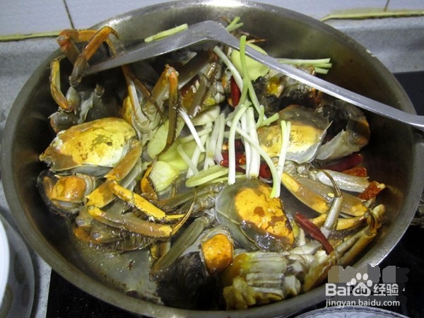 香辣炒蟹的做法