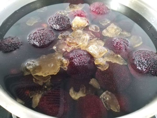 荔枝杨梅冰糖饮