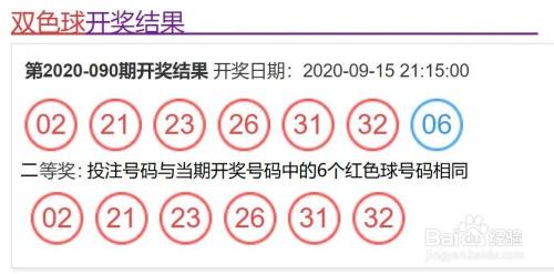 双色球单式怎么看中奖号码
