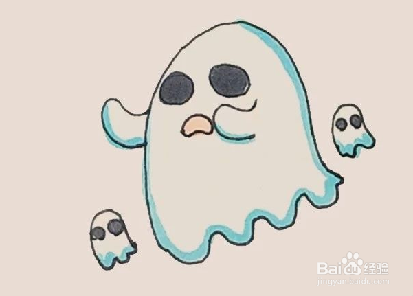 简笔画之幽灵