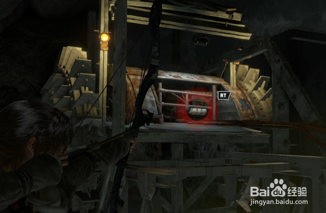 古墓丽影矿车挡水怎么没车了