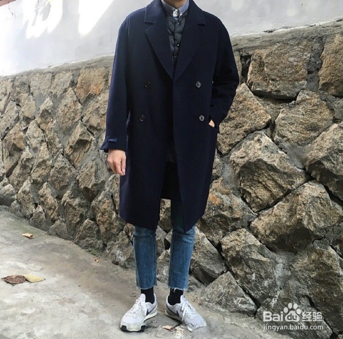 男生的大衣搭配