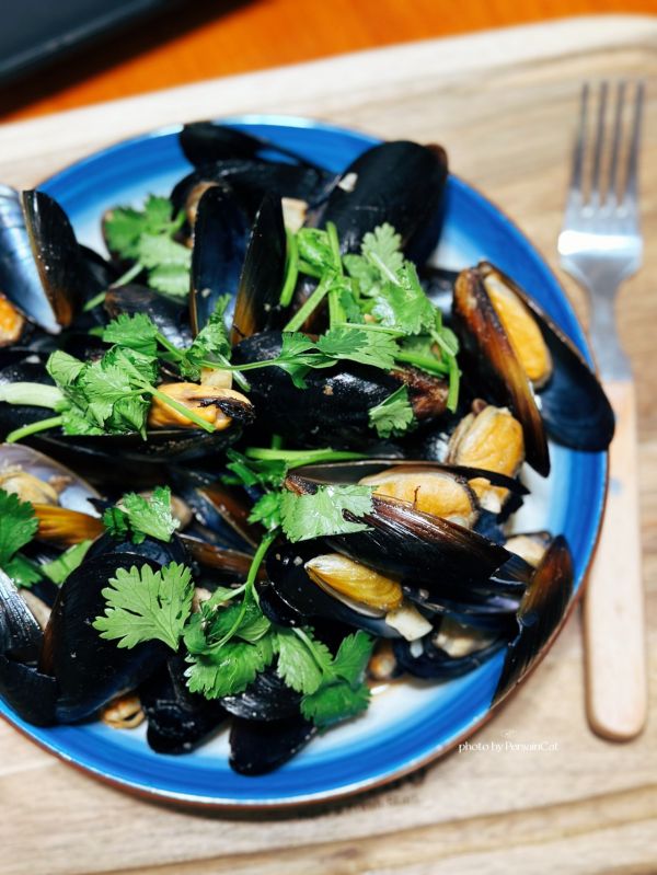 蒜蓉酱香炒贻贝