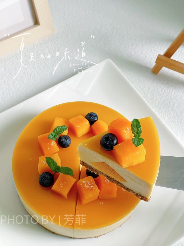 芒果慕斯蛋糕免烤箱入口即化
