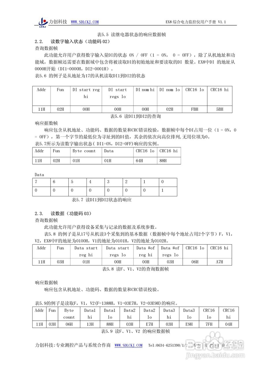 EX8系列综合电力监控仪表使用说明书:[6]