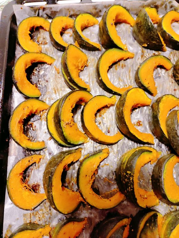 黑胡椒味烤南瓜