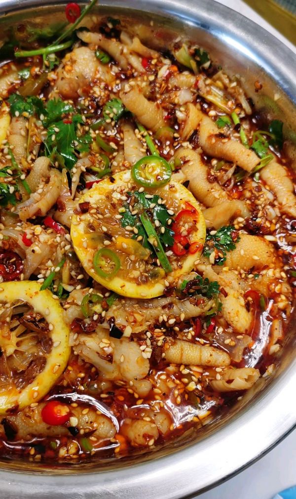 柠檬百香果泡椒凤爪