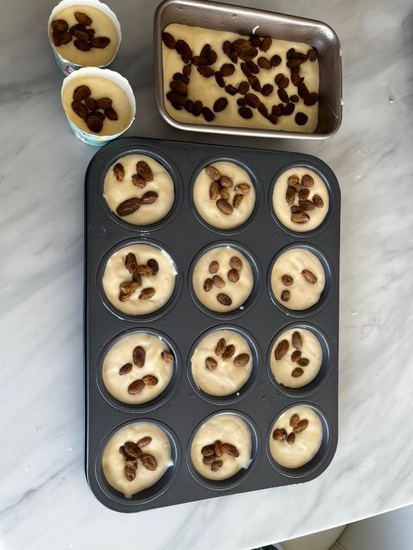 香橙葡萄干戚风蛋糕