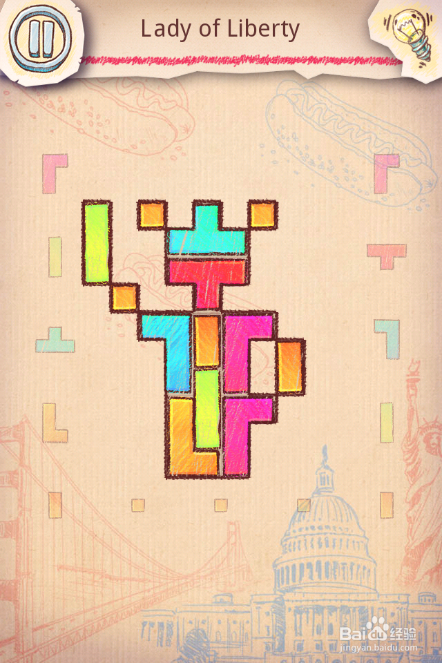 Doodle Fit2 攻略-1 USA