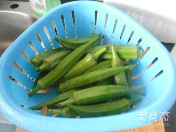 蚝汁秋葵的做法