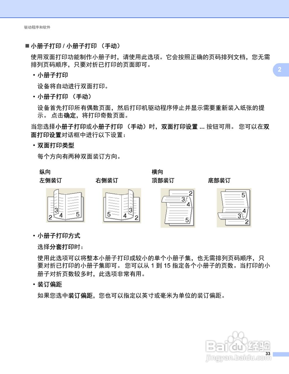 Brother HL-5445D打印机说明书:[4]