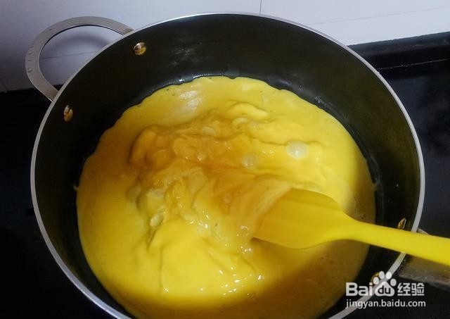 家庭自制牛奶炒蛋