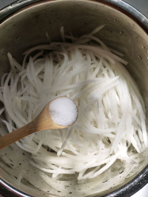 凉拌萝卜丝拿肉都不换