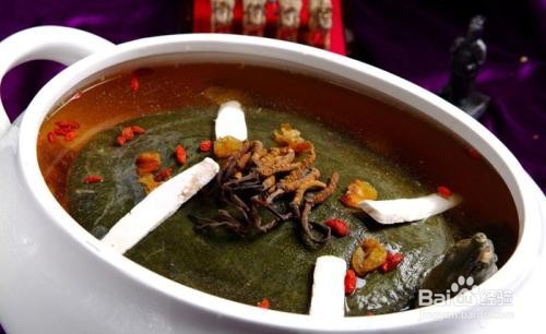 健脑益智龙食疗虫草红枣炖甲鱼制作