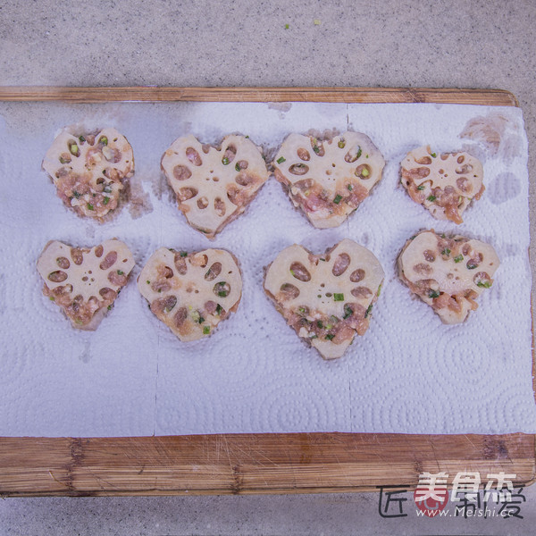 爱心藕夹苏北小食