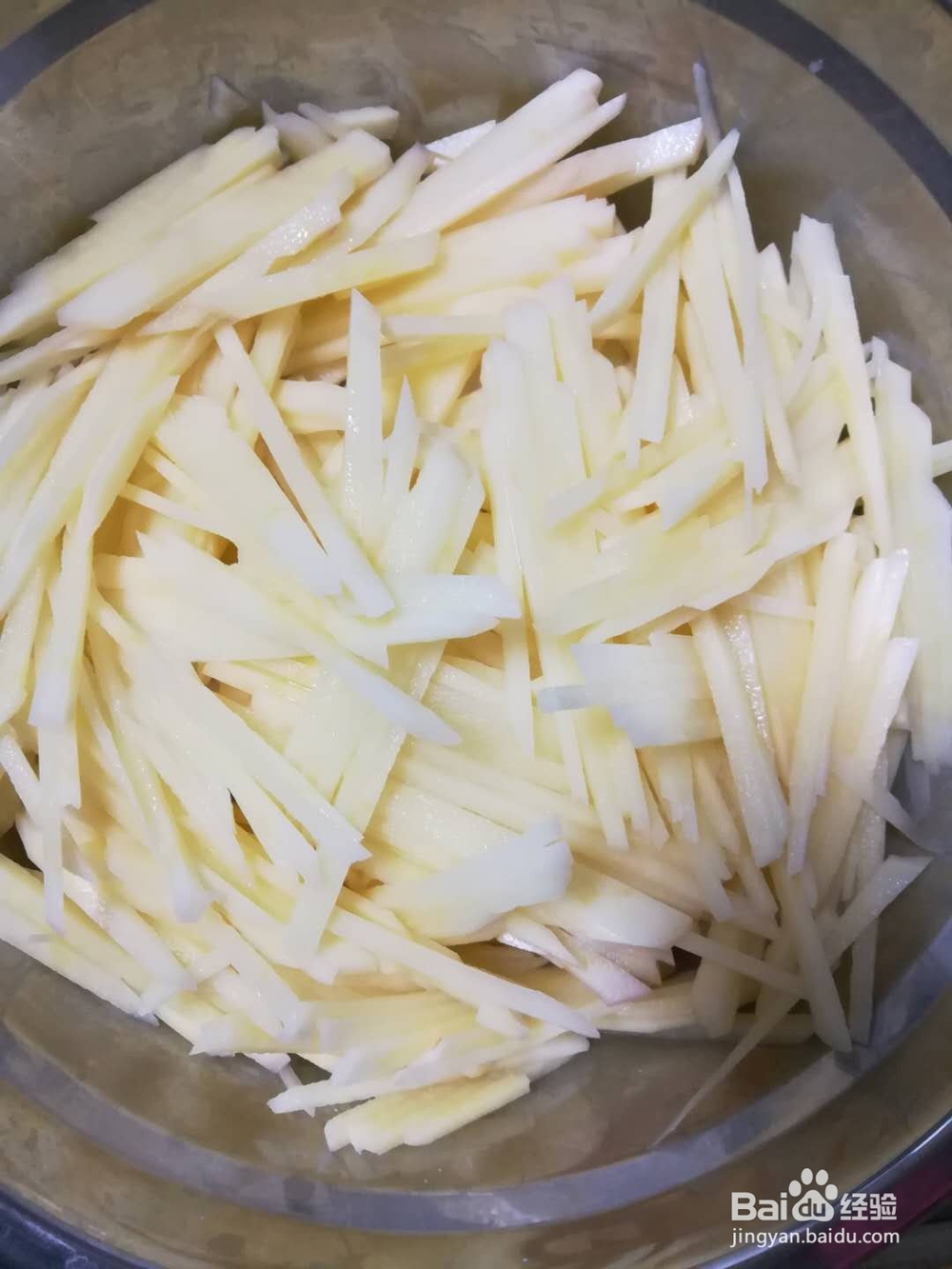 酱炒土豆丝儿的做法