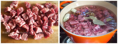 锅烤茄汁牛腩的做法