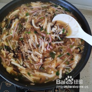 如何制作我最爱的酸辣汤
