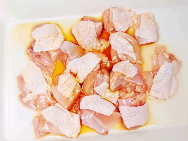 炸奥尔良芝士鸡腿和奥尔良土豆块