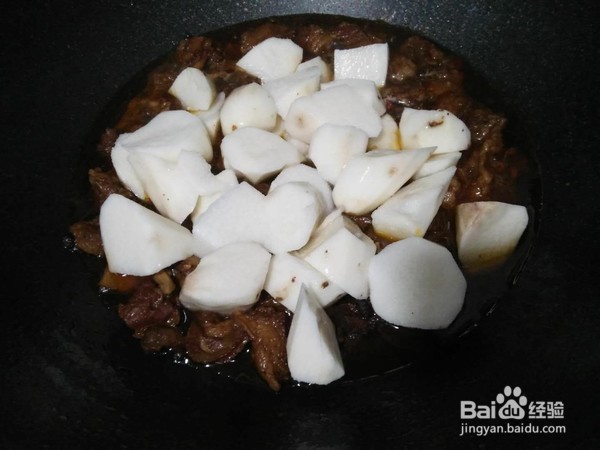 家常牛腩炖山药