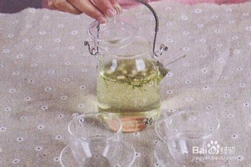 金银茉莉花茶减肥瘦身花草茶冲泡步骤