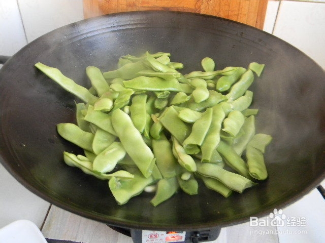 家常小炒——蒜香扁豆