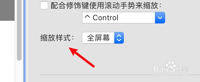 mac电脑怎么设置缩放样式
