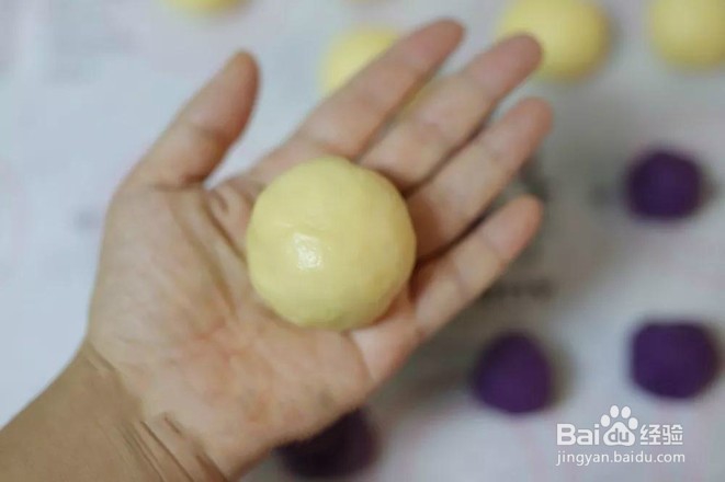 紫薯华夫饼的做法