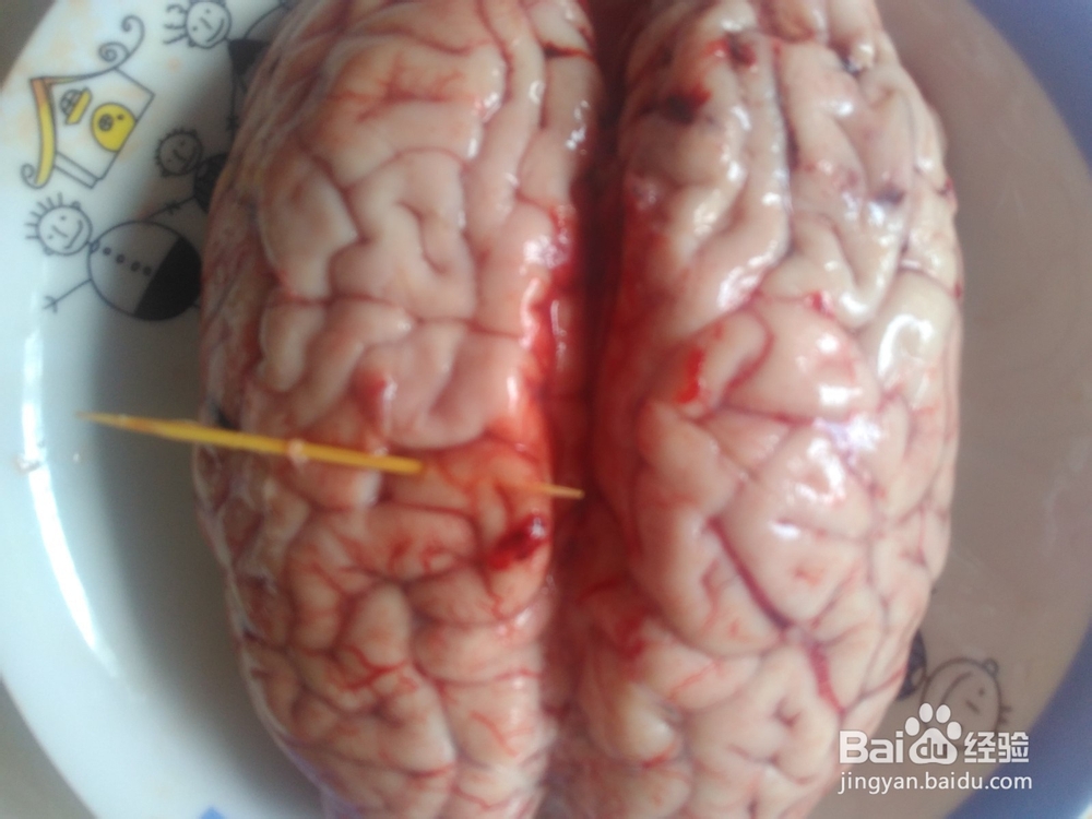 蒸牛脑的家常做法