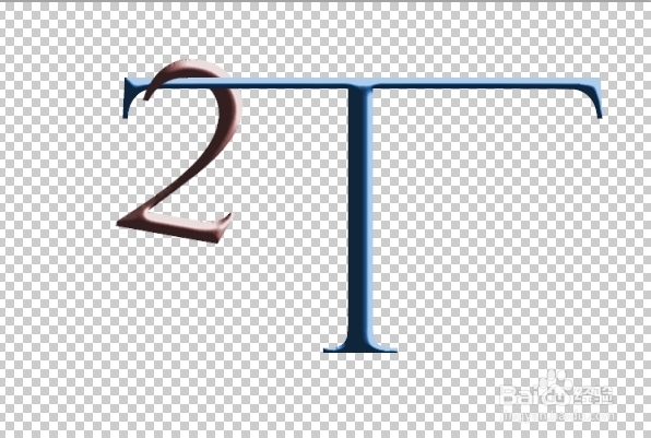 Photoshop CS5文字实例教程：[7]悬挂文字