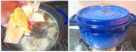 鲜上加鲜,美味养生【栗子白果土鸡汤】