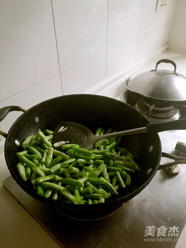四季豆炒肉丝