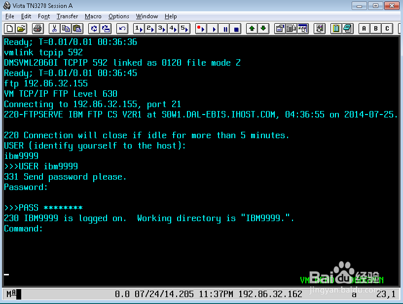 IBM Master the Mainframe：[4]Z/VM三notes