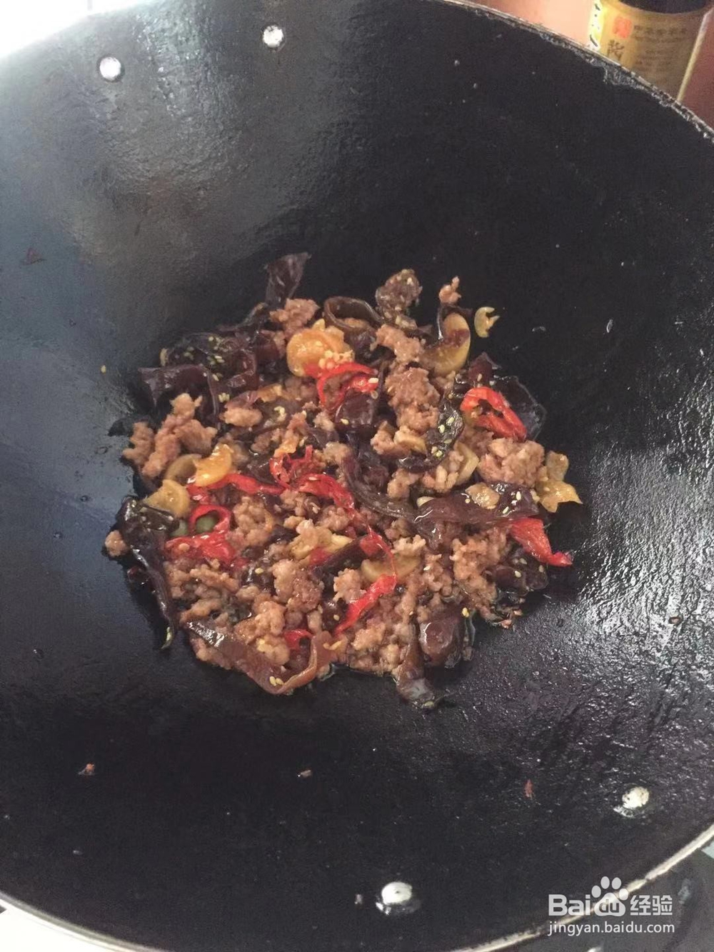 极味家常菜：黑木耳炒肉末