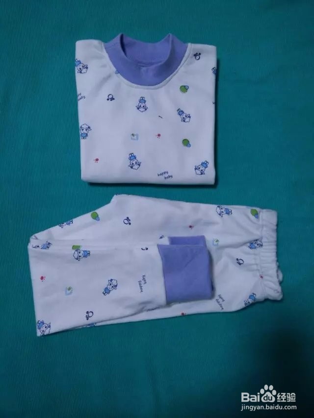 简单易做-儿童秋衣附制作教程