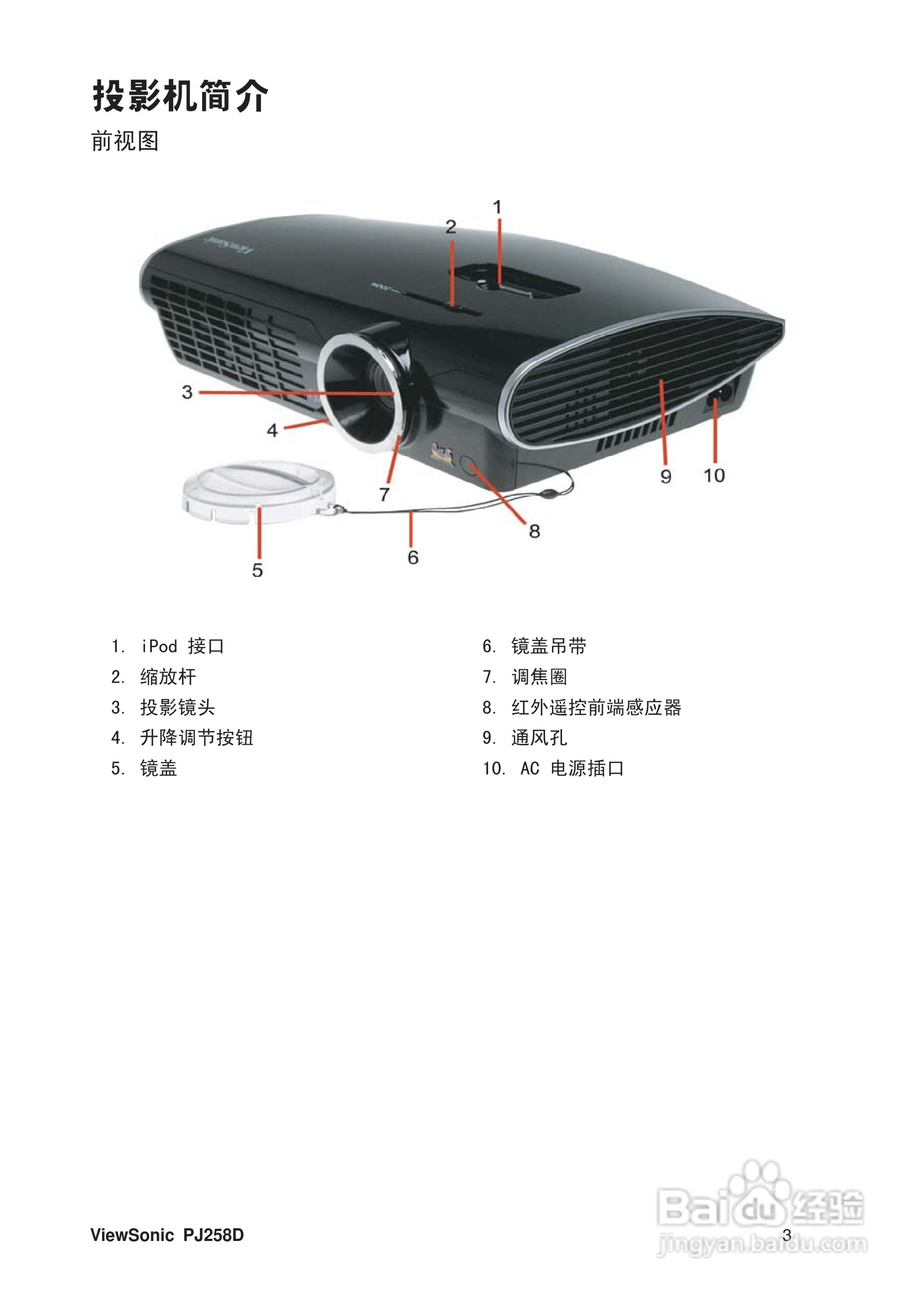 优派PJ258D投影机使用说明书:[1]