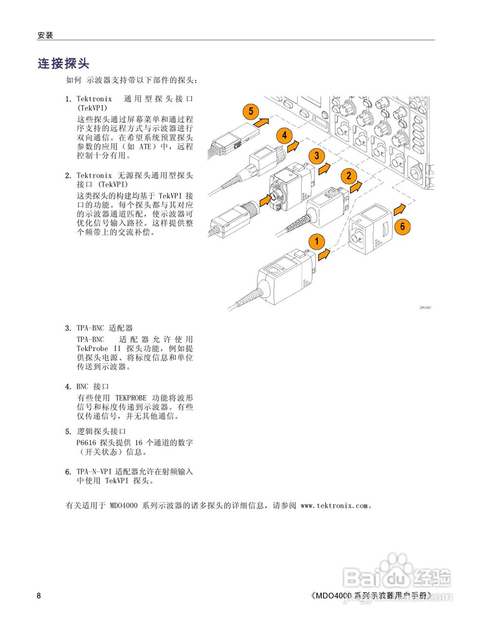 泰克MDO4054-3示波器用户手册:[3]