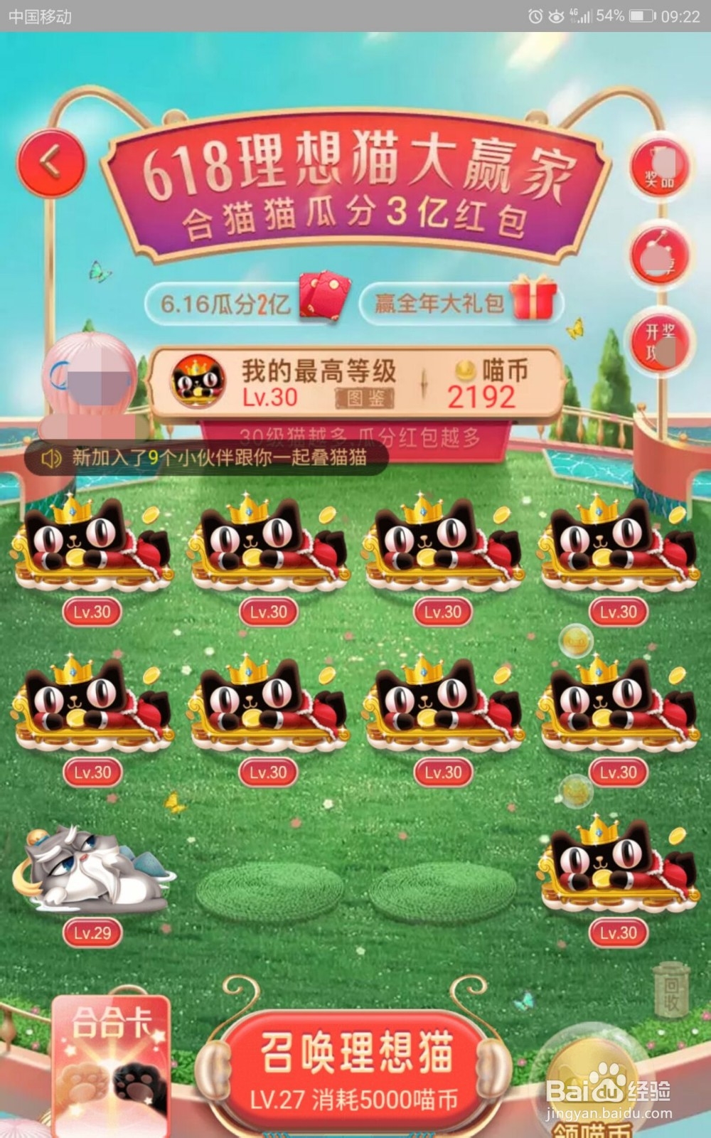 618理想猫活动获得的合合卡如何使用