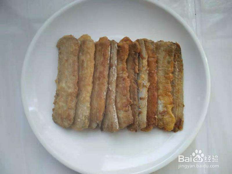 脆皮糖醋带鱼的做法