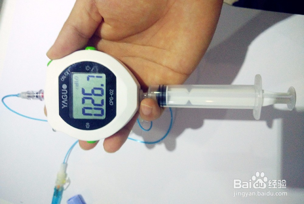 气囊测压表的操作方法