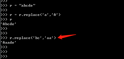 python如何修改字符串中的某个字符