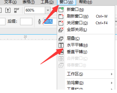 CorelDraw2019中如何展示两个页面?CorelDraw2019中展示两个页面的方法