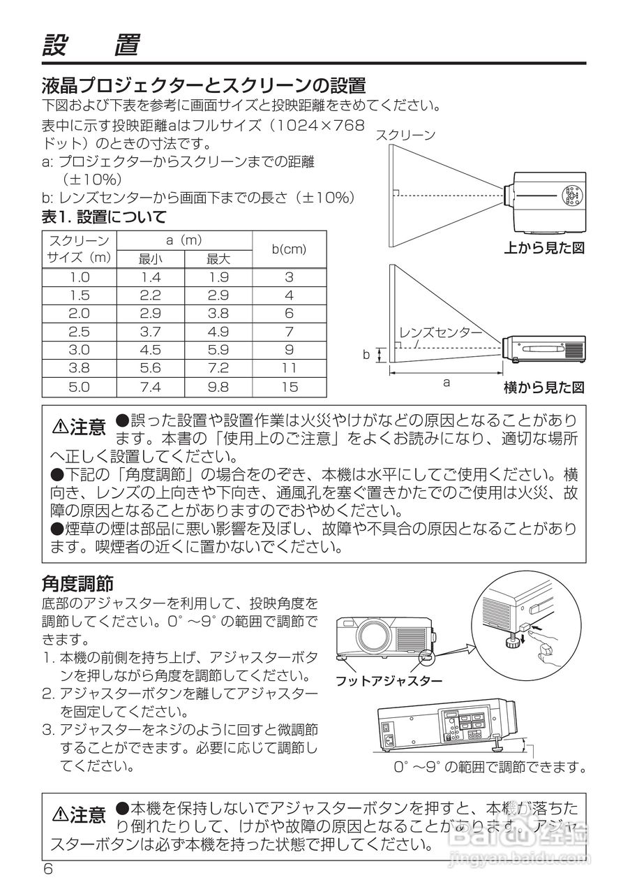 HITACHI CP-X985J投影仪说明书:[2]