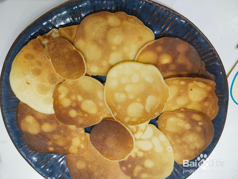 宝宝版无糖无油松饼的做法