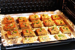 怎么做香喷喷的风味烤豆腐