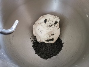 黑芝麻斑马纹吐司的做法