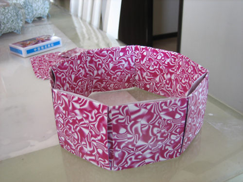 纸牌制作小小收纳盒（一）