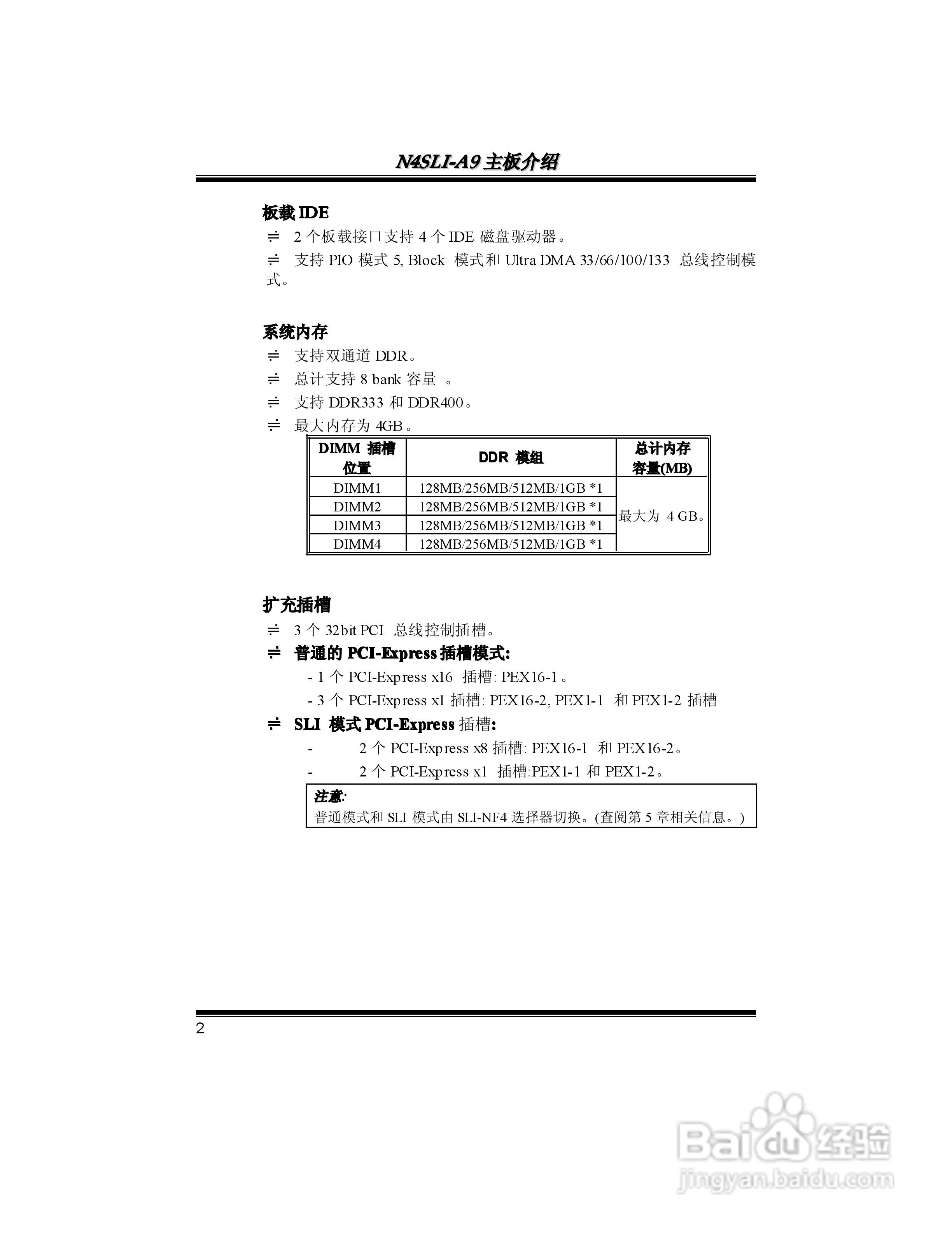 映泰N4SLI-A9型主板说明书:[1]