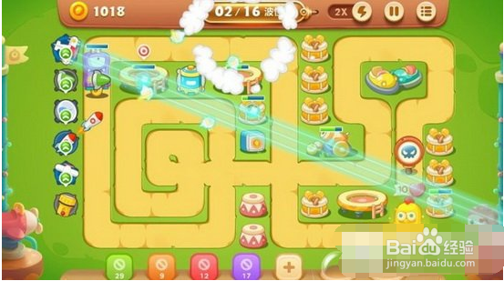 保卫萝卜3燃爆新春第8关金萝卜攻略