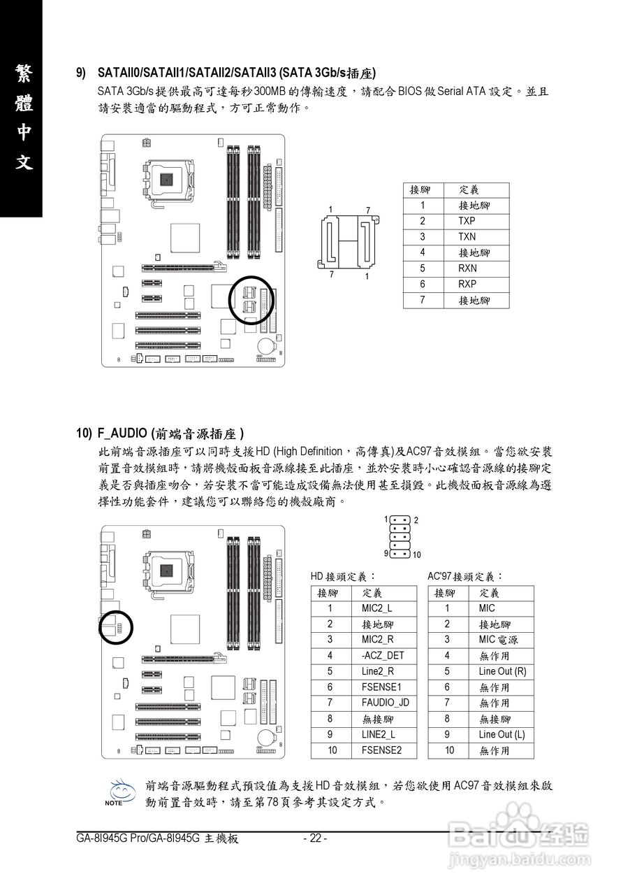 技嘉GA-8I945G Pro型主板说明书:[3]